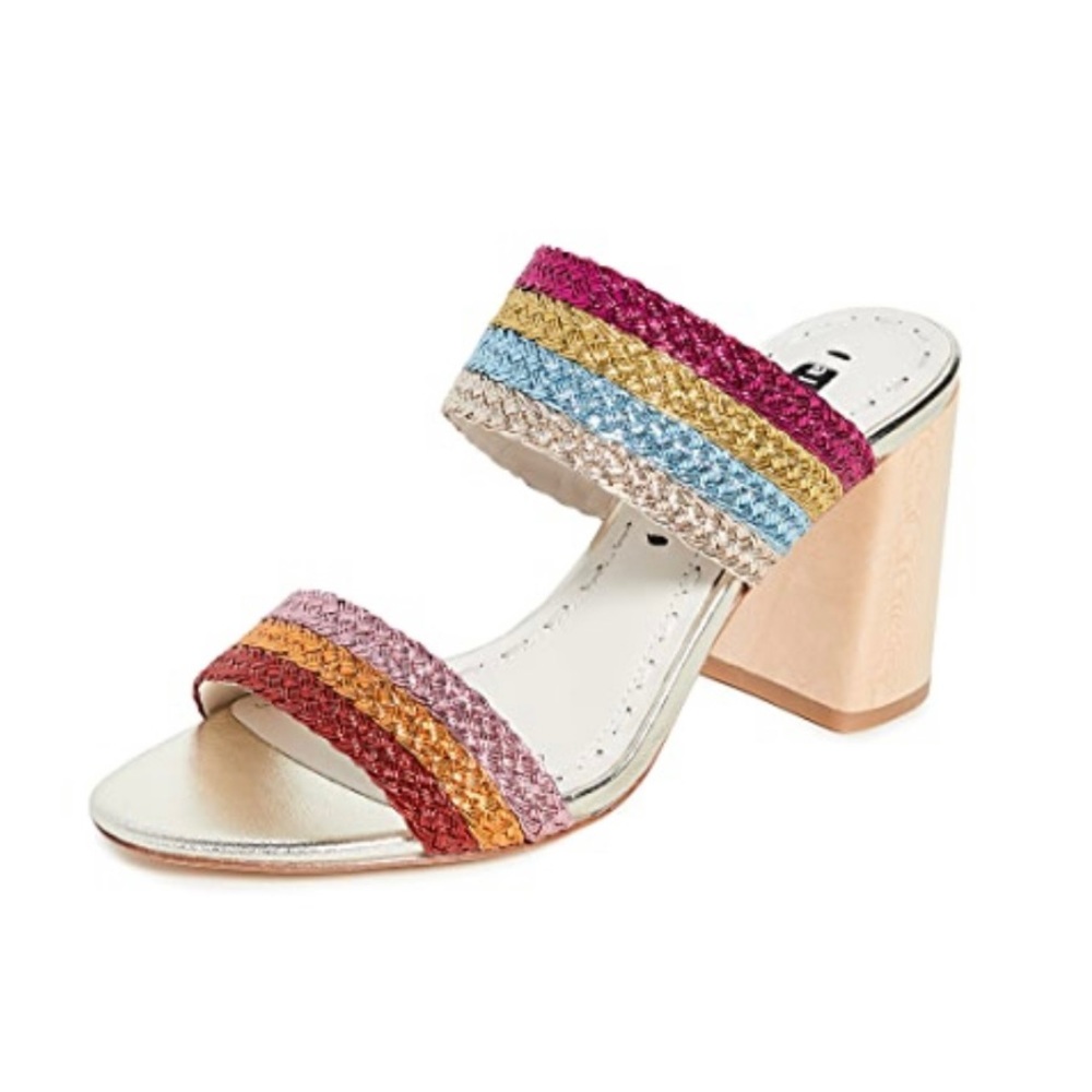 alice + olivia Loni Rainbow Sandal
